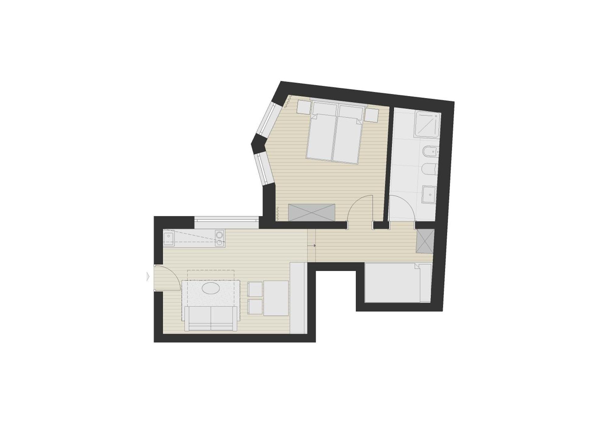 Eden Apartments Siusi Bilik gambar